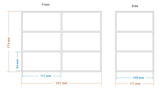 Nerd Case Signature 6, Acryl Display Case passend für Kaido House ®, MiniGT ® & 1:64 Modelle