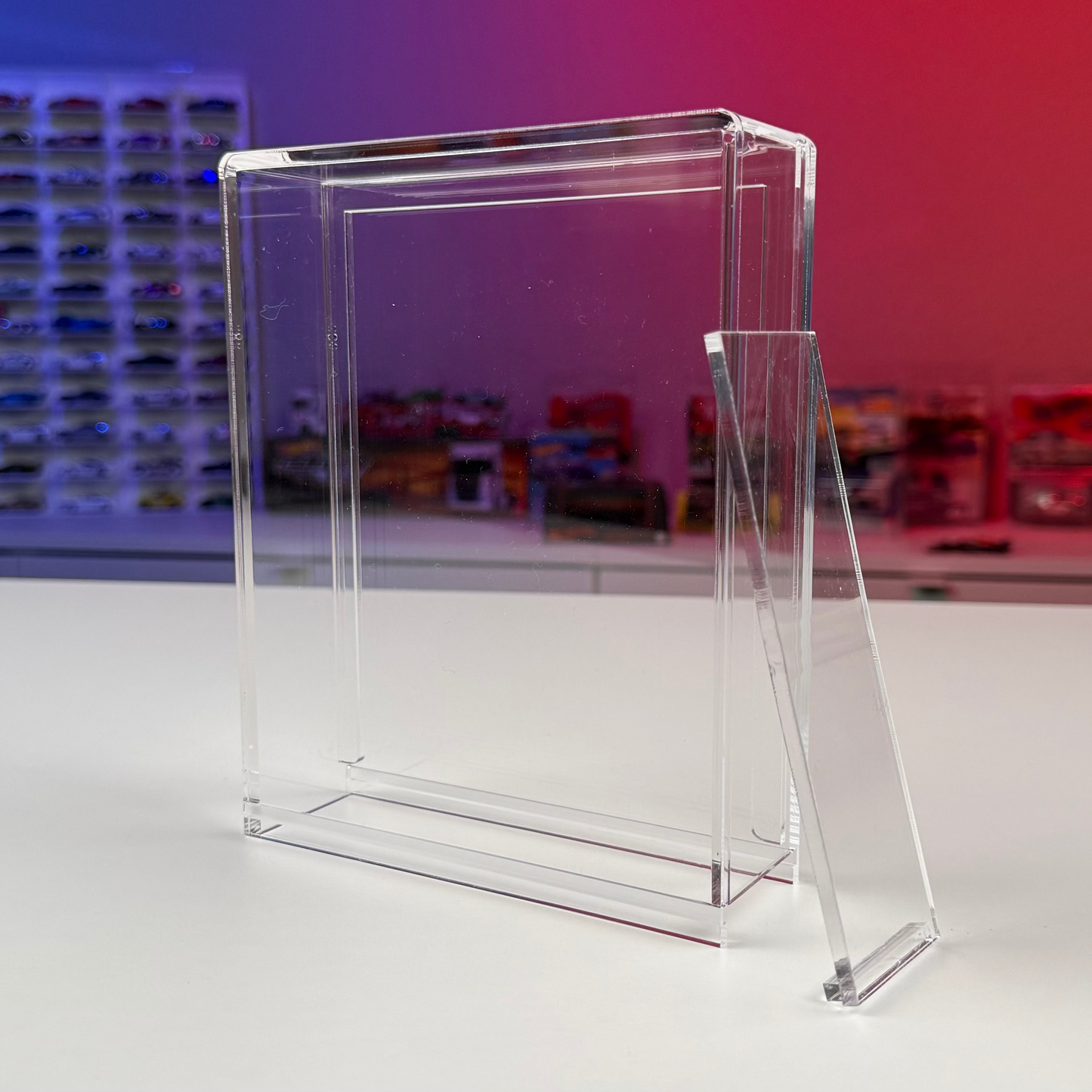 Acryl Display Case passend für Hot Wheels® Premium- und Elite 64-Modelle