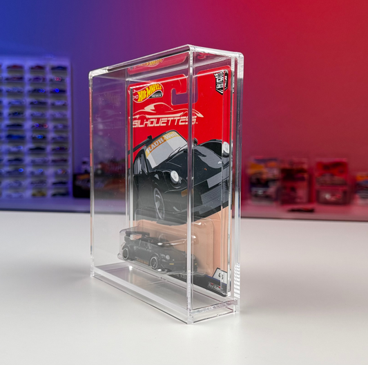 Acryl Display Case passend für Hot Wheels® Premium- und Elite 64-Modelle