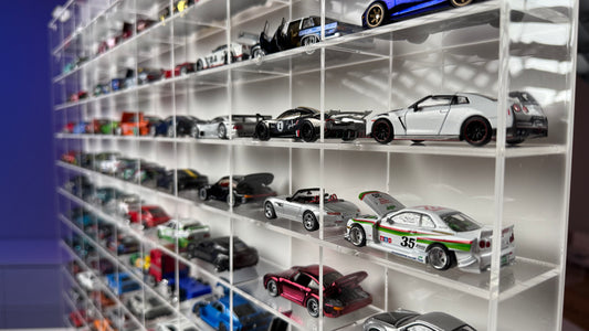 Diecast Display Case 108 Autos 1/64
