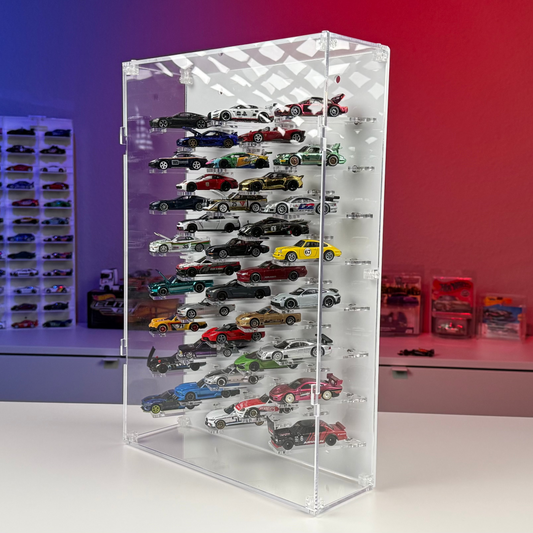 Diecast Display Case 38 Autos 1:64