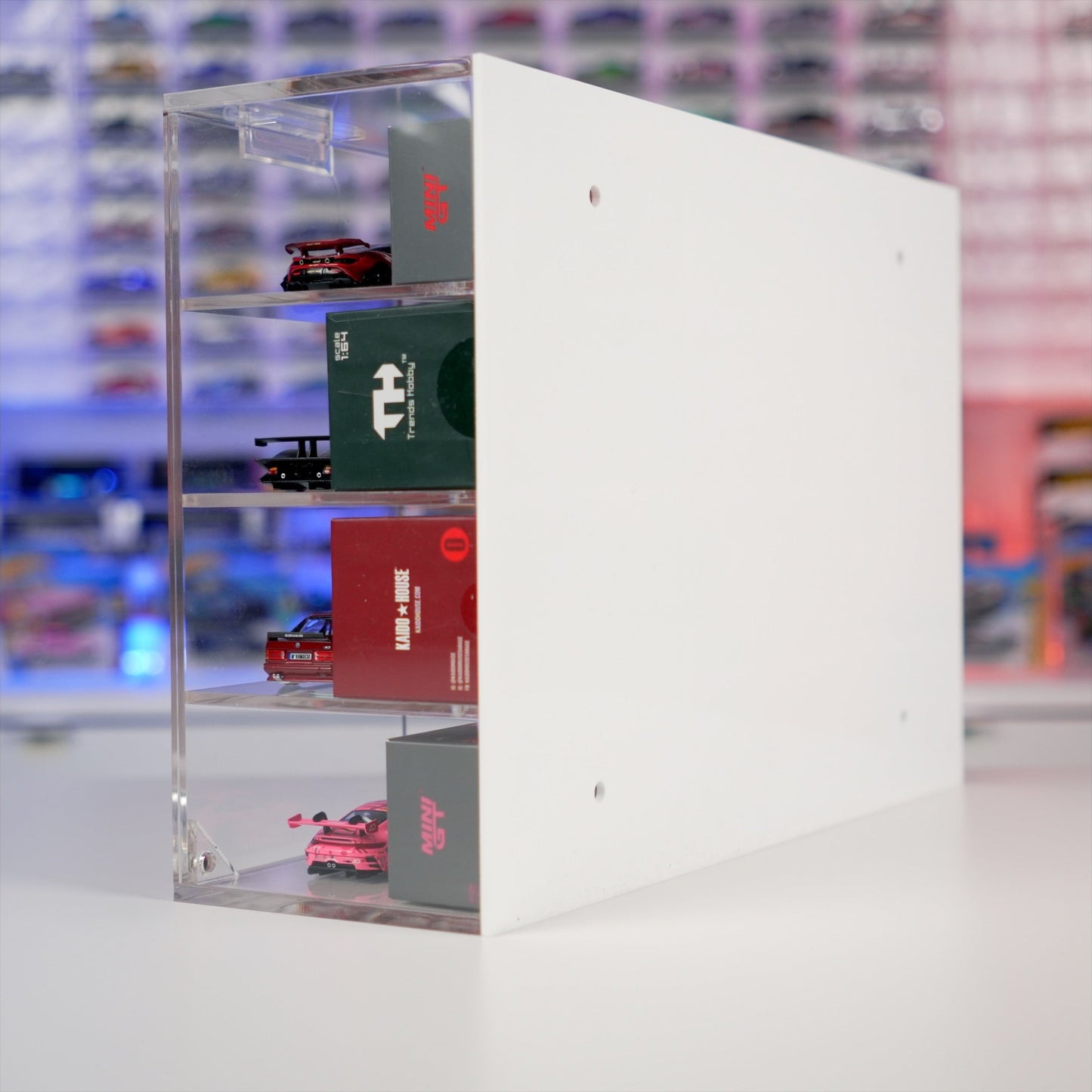 Nerd Case Signature 12, Acryl Display Case passend für Kaido House®, MiniGT® & 1:64 Modelle