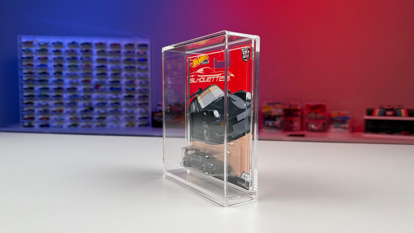 Hot Wheels Acryl Display Case, Premium und Elite 64 Modelle