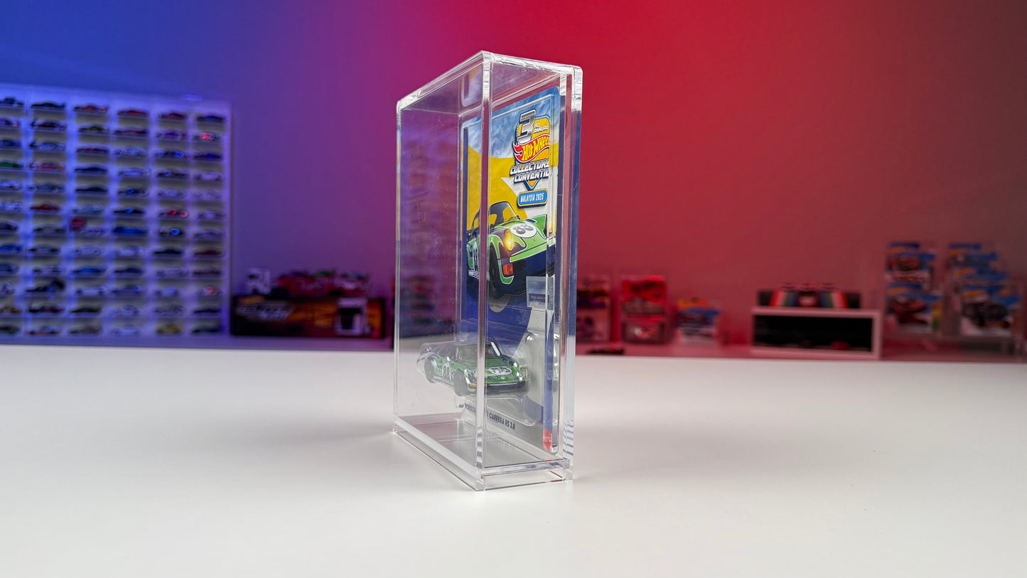 Hot Wheels Acryl Display Case, RLC/ Silver Series/ Long Card Modelle