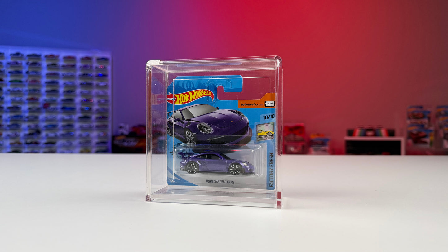 Hot Wheels Acryl Display Case, Mainliner Short Cards