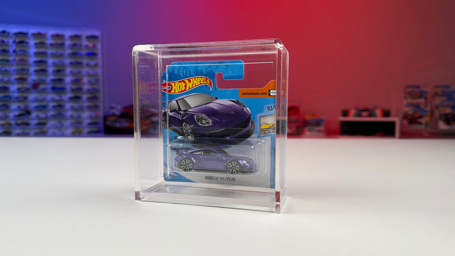Hot Wheels Acryl Display Case, Mainliner Short Cards