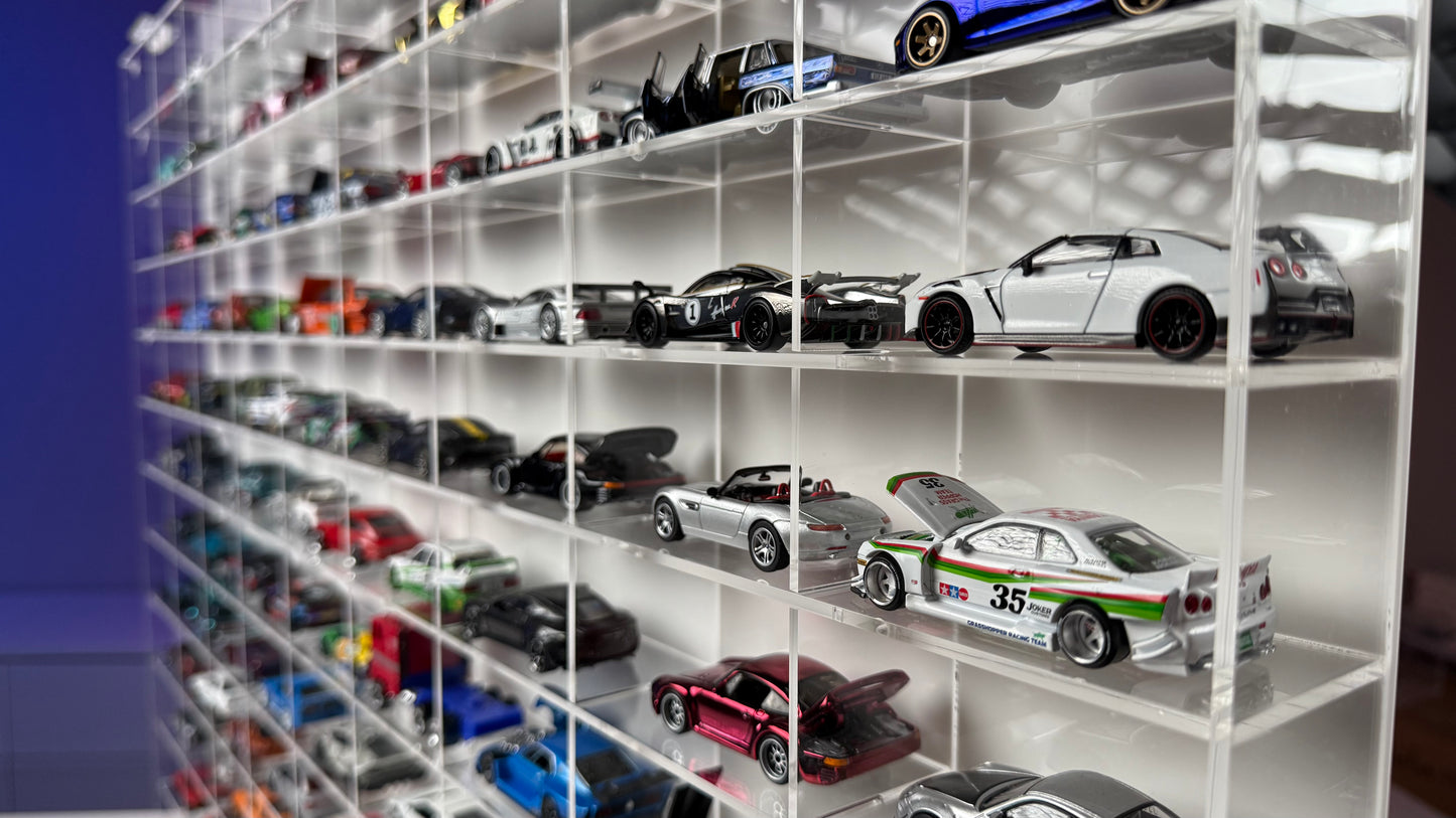Diecast Display Case 108 Autos 1/64