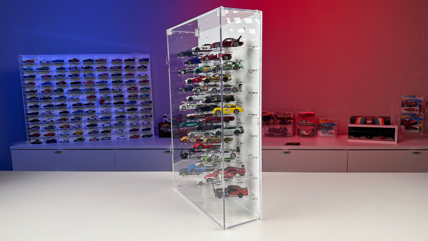 Diecast Display Case 38 Autos 1:64
